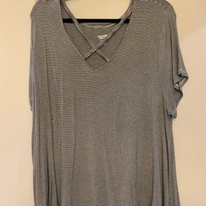 Black and White Stripe T-shirt